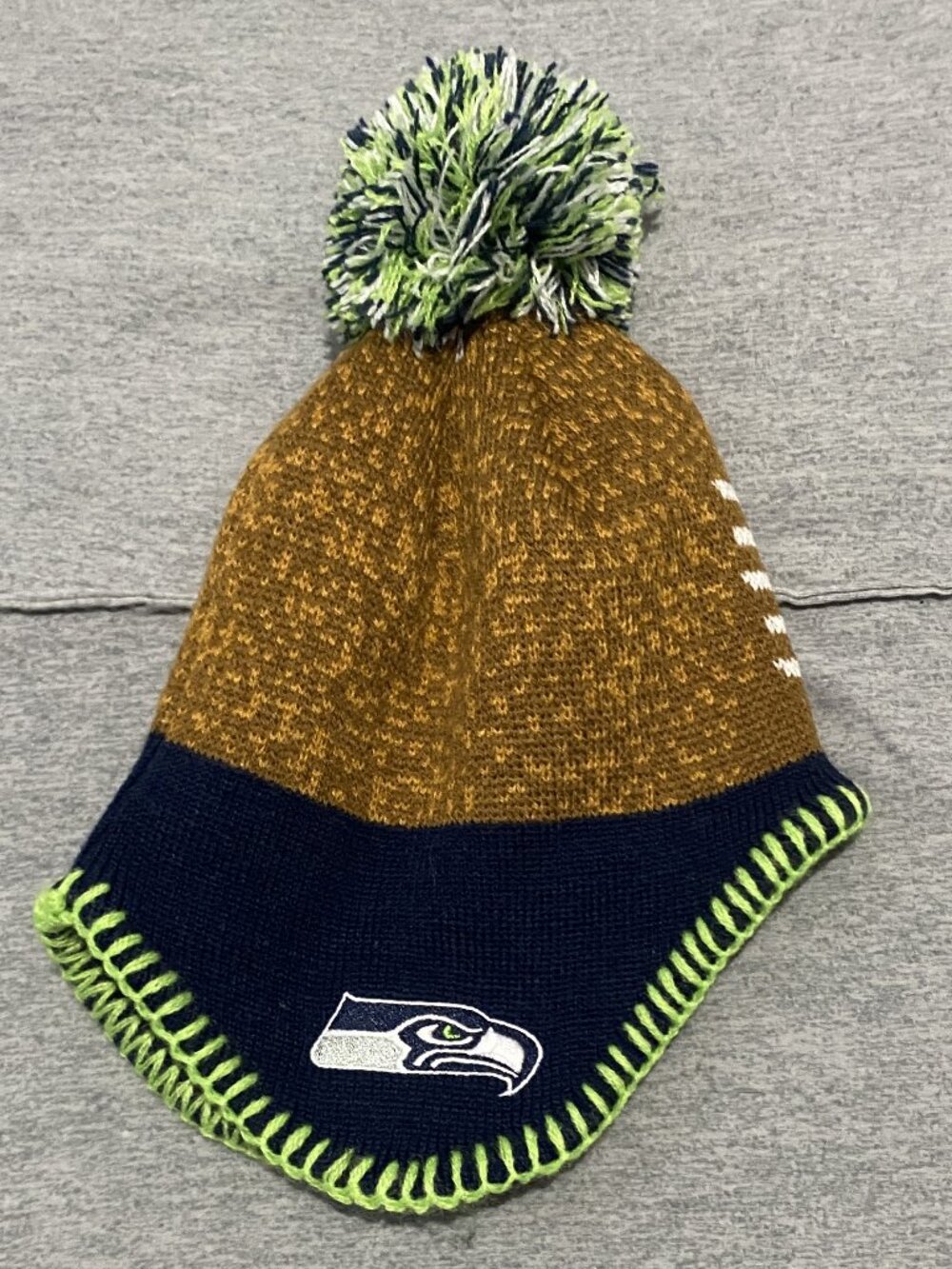 Infants Seattle Seahawks Winter Hat NFL Apparel (218)